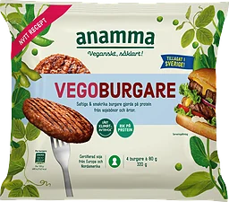 Vegoburgare Frysta/4-pack