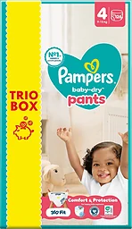 Blöjor Baby Dry Pants 4 9-15 kg