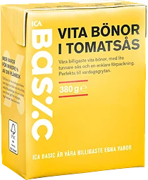 Vita bönor i tomatsås