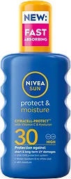 Solskydd Protect & Moisture Sun Spray SPF30