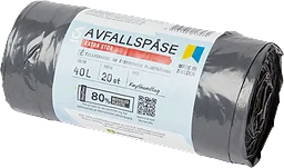 Avfallspåse Extra Stor 40L 20-p
