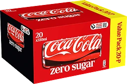 Läsk Cola zero 20-p