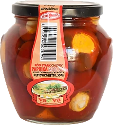 Cherry Paprika Röd med Ost