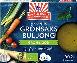 Grönsaksbuljong Ekologisk 6-p