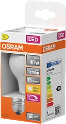 LED Normal E27 Matt 470lm(40W) Dimbar