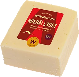 Hushållsost 27%