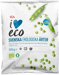 Ärtor Fryst Ekologisk I love eco