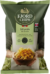 Chips Dill & saltgurka