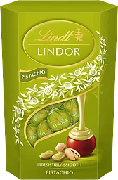 Chokladpraliner LINDOR Cornet Pistachio