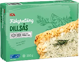 Fiskgratäng dillsås Fryst