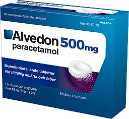 500Mg Munsönderfallande