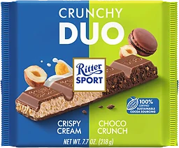 Crunchy Duo Chokladkaka