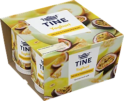 Yoghurt Melon & passionsfrukt 3% 4-pack