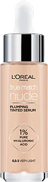 Foundation True Match Nude Plumping Tinted Serum Very light 0,5-2 L’Oréal Paris
