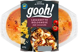 Lasagnette bolognese med mozzarella