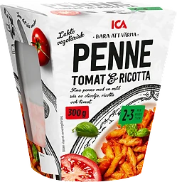 Färdigmat Penne Tomat & Ricotta