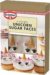 Unicorn Sugar Faces