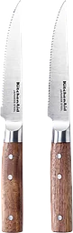 Grillkniv Valnöt 2-pack