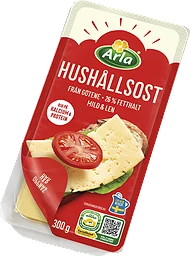 Götene Hushållsost Skivad