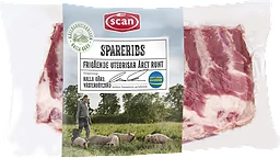 Spareribs Hållbarhetsgris Sverige