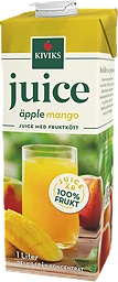 Äppel&mango Juice med Fruktkött