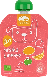 Persika Mango Klämmis Från 6 Månader