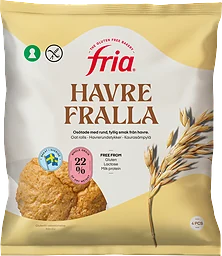 Havrefralla Glutenfria Frysta/4-pack