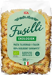 Pasta Fusilli Ekologisk I love eco