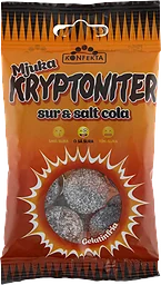 Godis Mjuka Kryptoniter sur & salt cola
