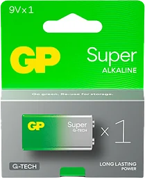 Batteri Super Alkaline 9V/6LF22