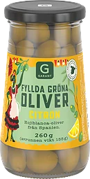 Gröna Oliver med Citron
