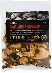 Karljohansvamp Torkade