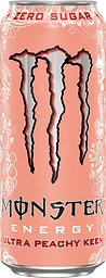 Ultra Peachy Keen Zero Energidryck, Burk