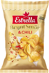 Chips Brynt smör & chili