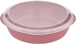 Matlåda 1,1L Gammel Rosa Rund