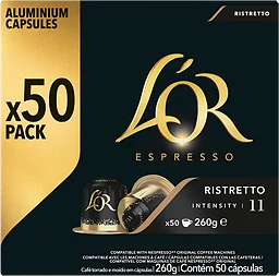 Kaffekapslar Espresso Ristretto 50-pack