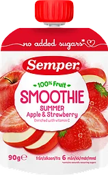 Smoothie Sommar Jordgubb Från 6 Månader