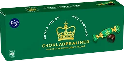 Gröna kulor chokladpraliner