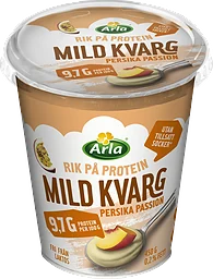 Mild kvarg Persika & passion 0.2%