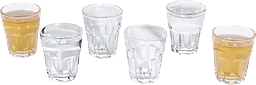 Snapsglas, 6-pack