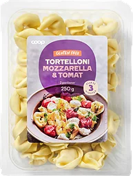 Glutenfri Tortelloni Tomat & mozzarella