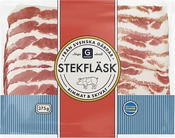 Stekfläsk Skivat