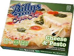 Cheese & Pesto Pizza Super Size