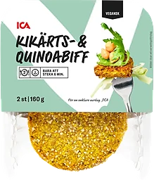 Kikärts och quinoabiff