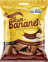 Skumbananer Choklad