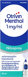 Nässpray Menthol