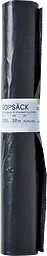 Sopsäck svart 10-p 125L