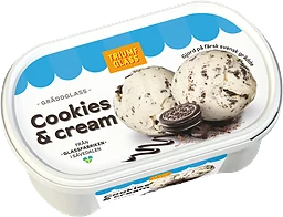 Gräddglass Cookies & cream
