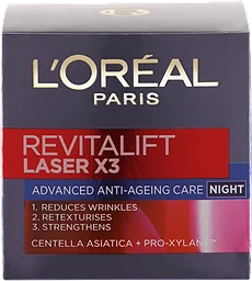 Ansiktskräm Natt Revitalift Laser Advance Anti-age L'Oreal