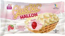 Glassbåt Hallon